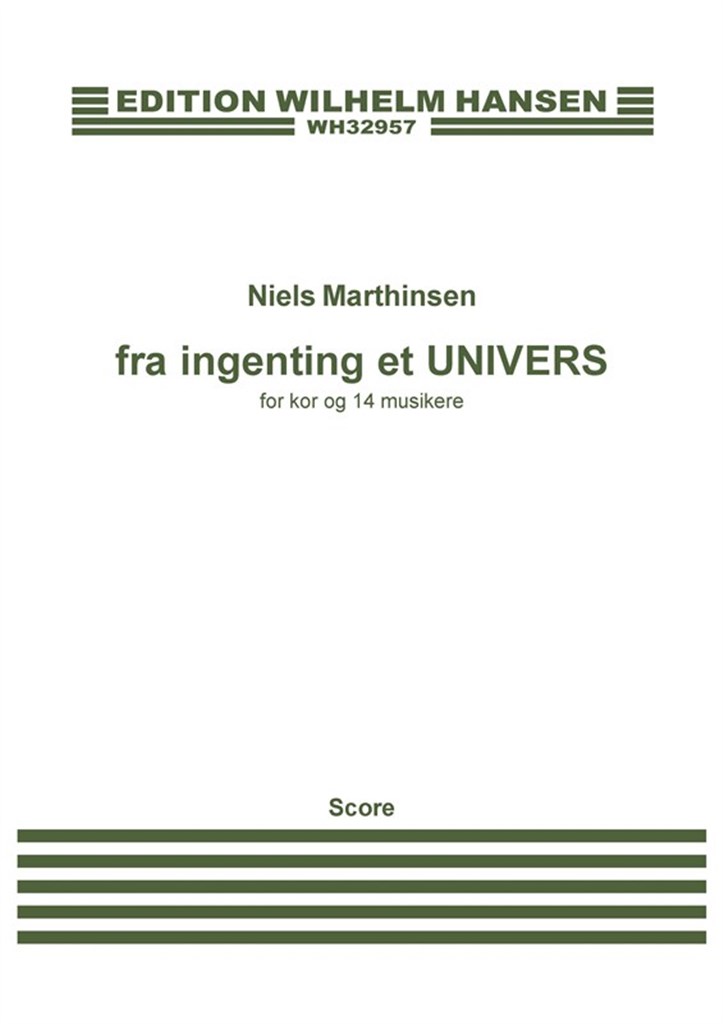 Fra Ingenting Et UNIVERS